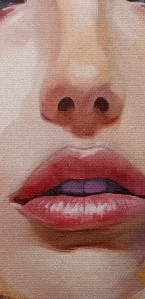 Ethereal beauty encased in art