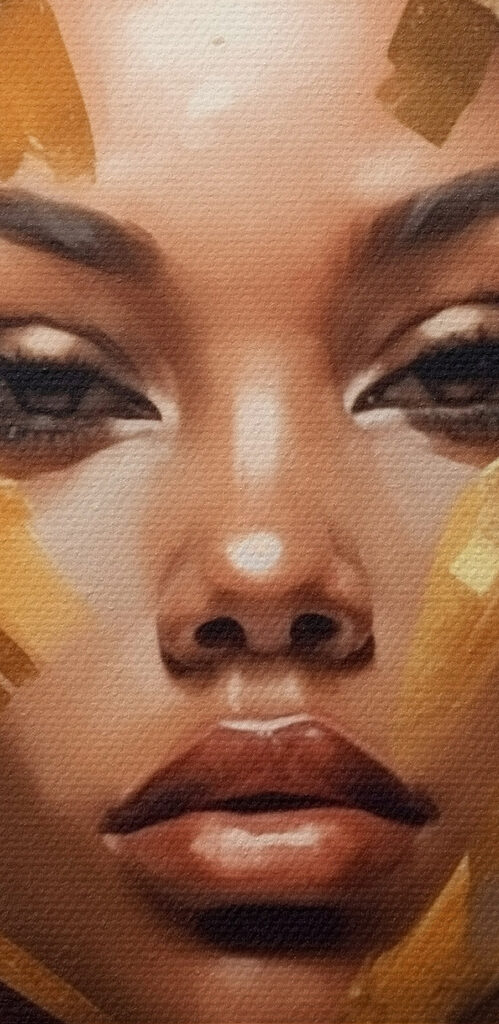 Captivating beauty in unique style Captivating beauty in unique style