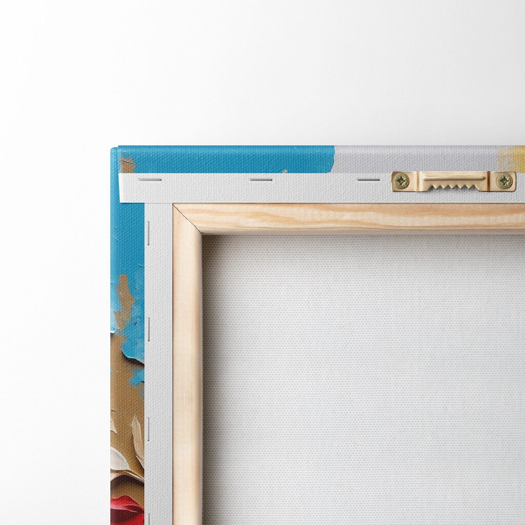 Painting of flowers and leaves Painting of flowers and leaves