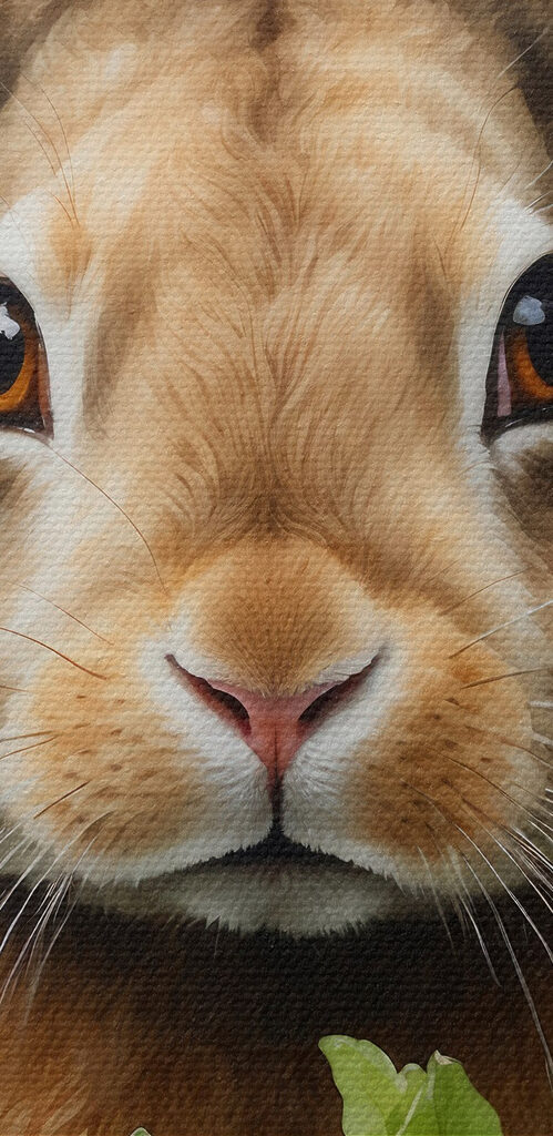 Rabbit in the bushes Rabbit in the bushes