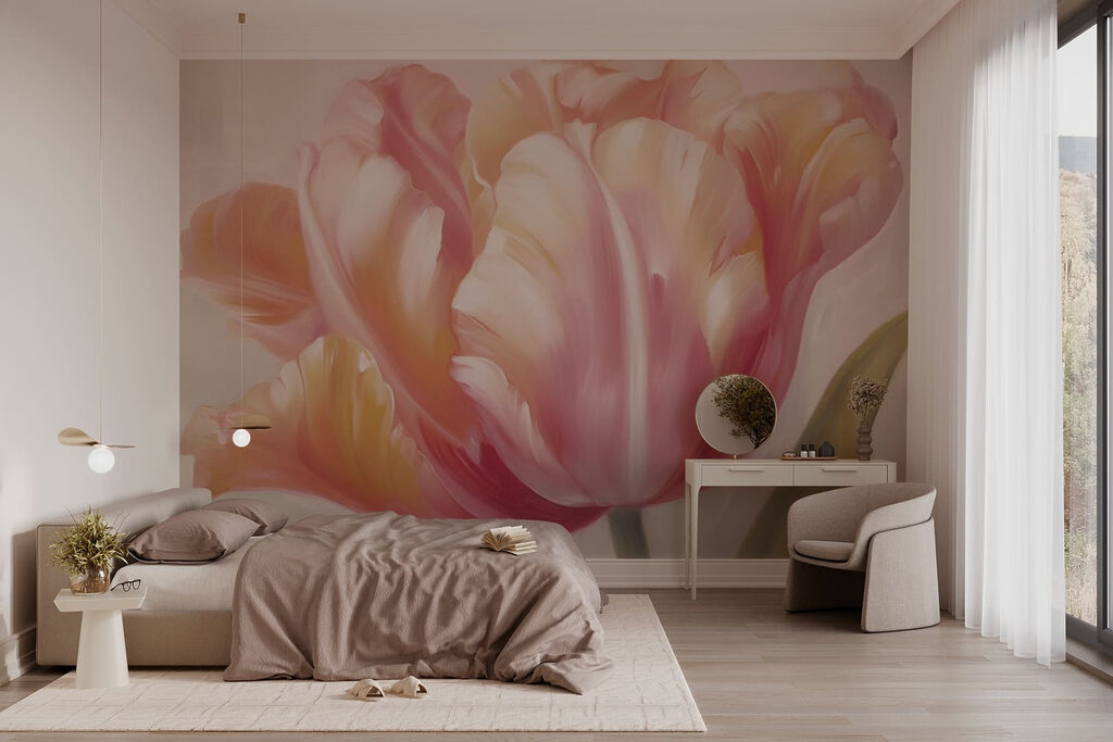 Soft petals in gentle colors