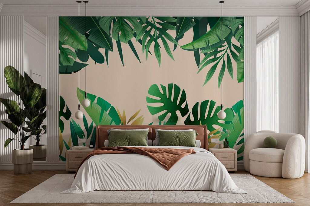 Group of green leaves Group of green leaves