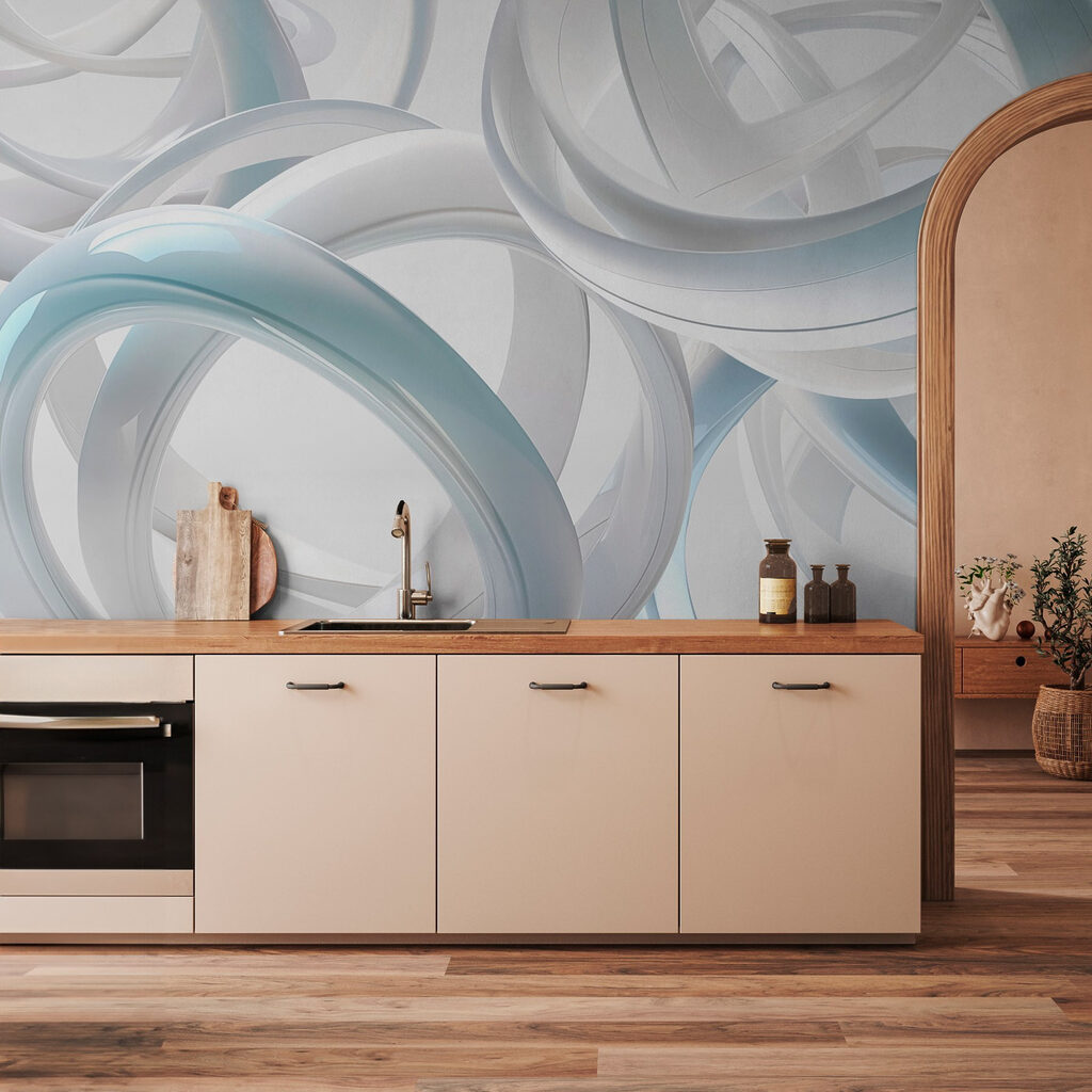 Group of white rings