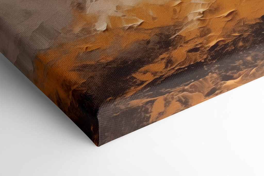 Painting of a mountain range Painting of a mountain range