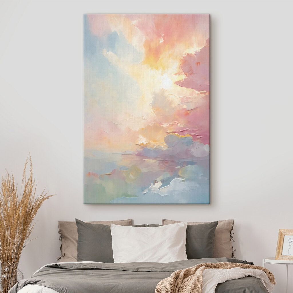 Painting of a sunset Painting of a sunset