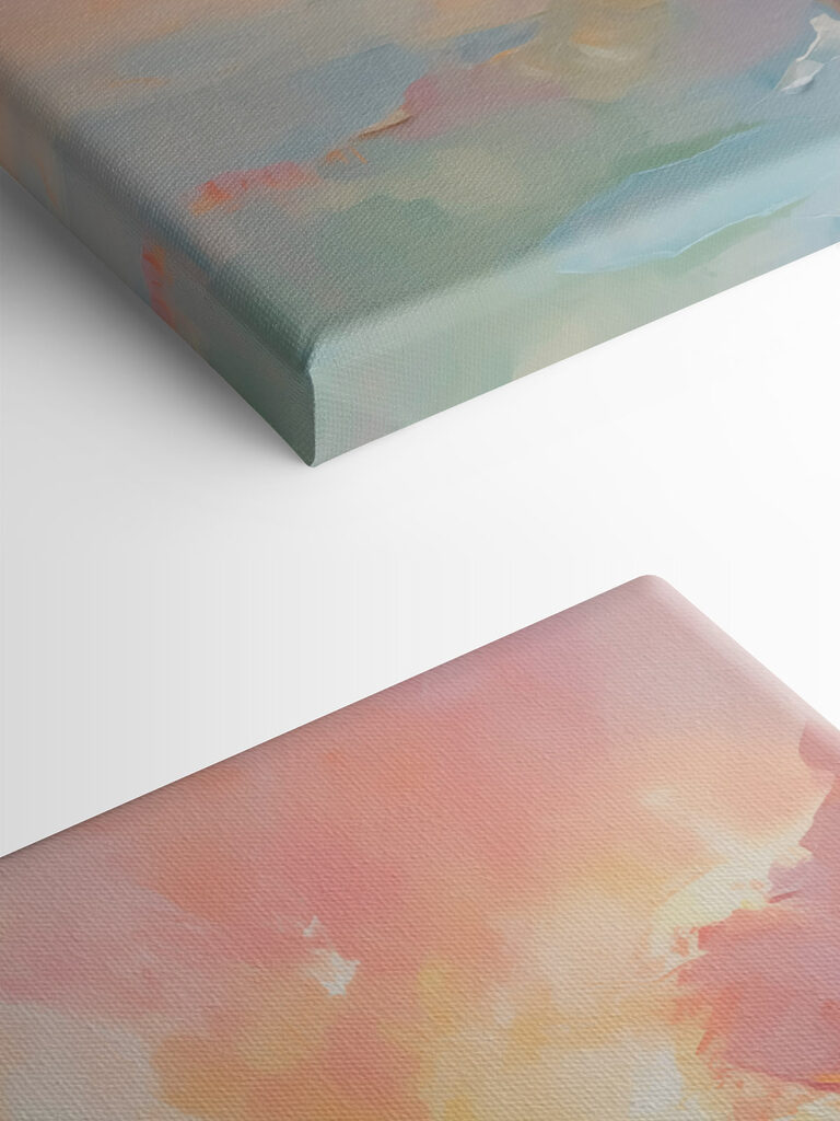Painting of a sunset Painting of a sunset