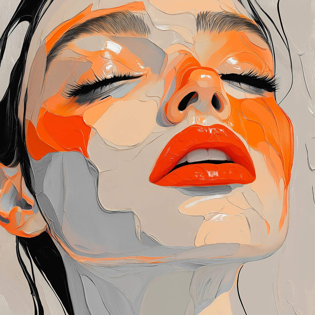 Radiant beauty in vibrant hues