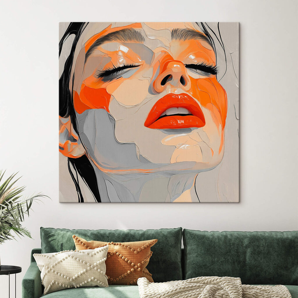 Radiant beauty in vibrant hues