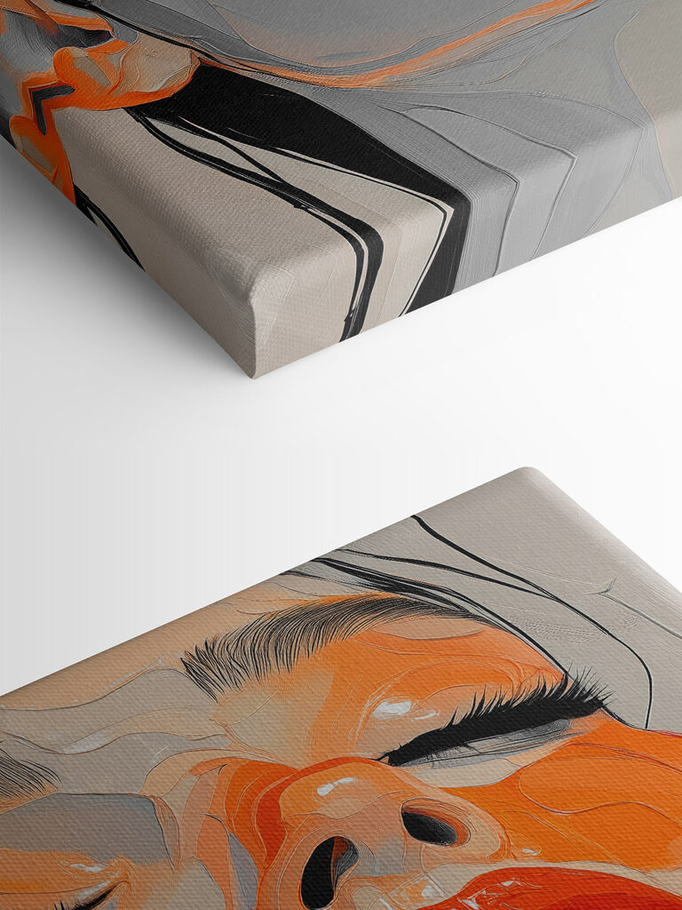 Radiant beauty in vibrant hues