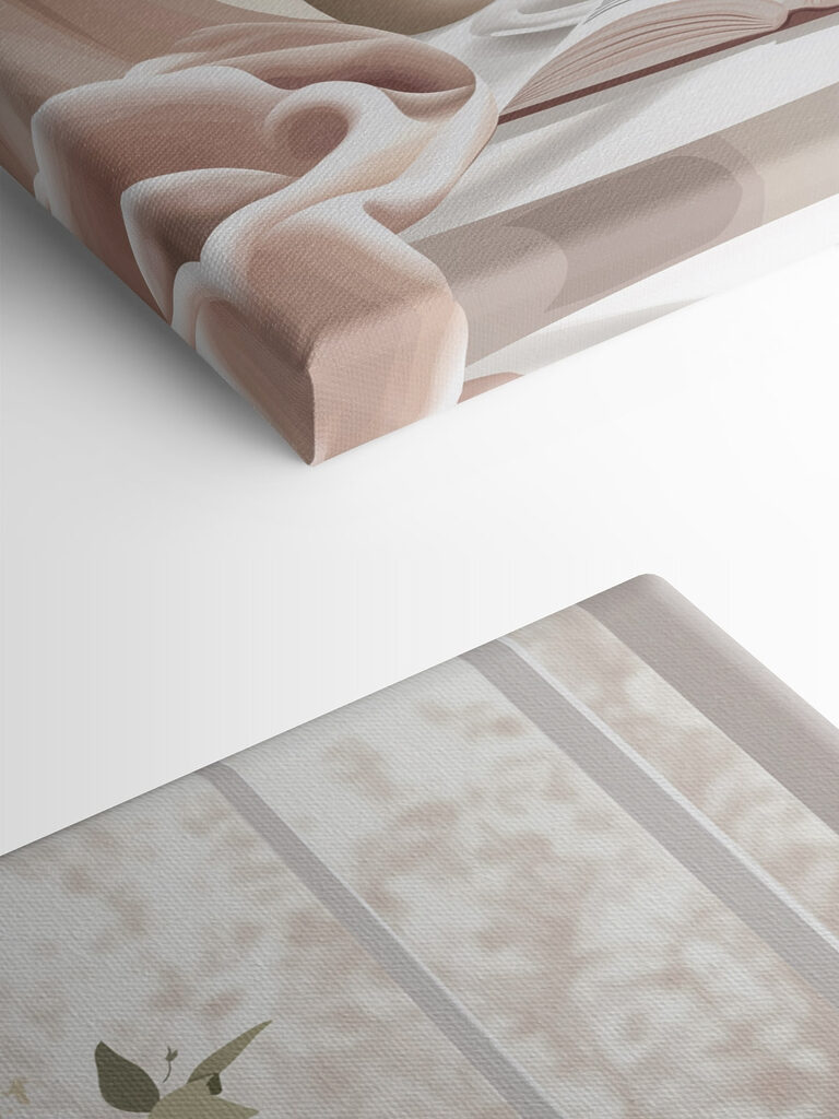 Cup of coffee and a vase of flowers on a window sill Cup of coffee and a vase of flowers on a window sill