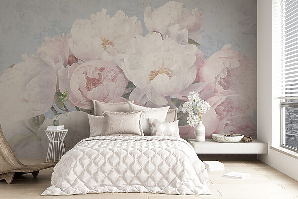 Bouquet of pink and white flowers