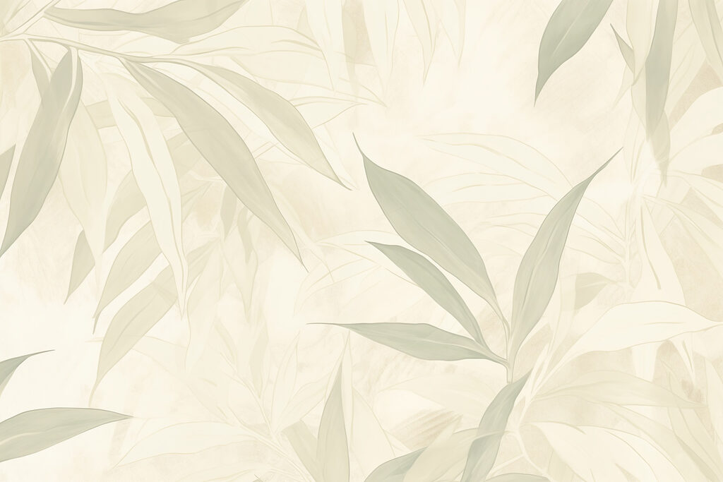 Nature's soft, soothing leaf patterns