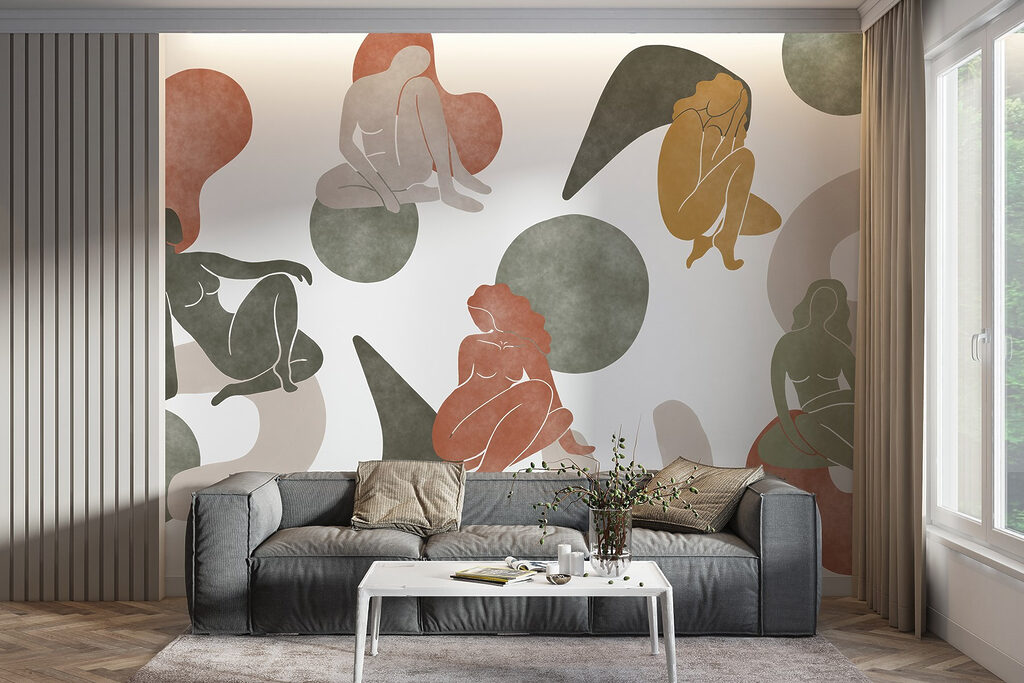 Group of women sitting on a circle