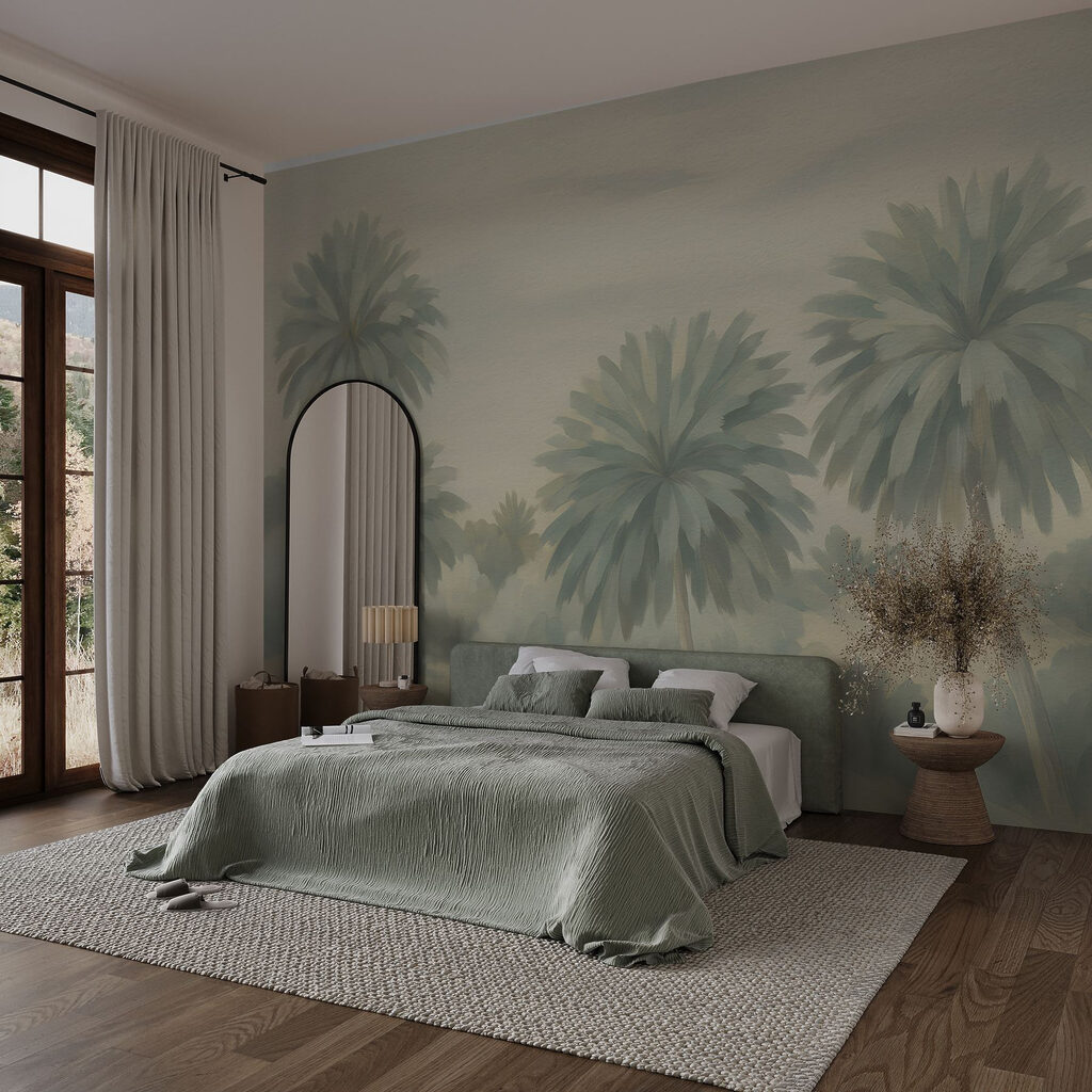 Group of palm trees Group of palm trees