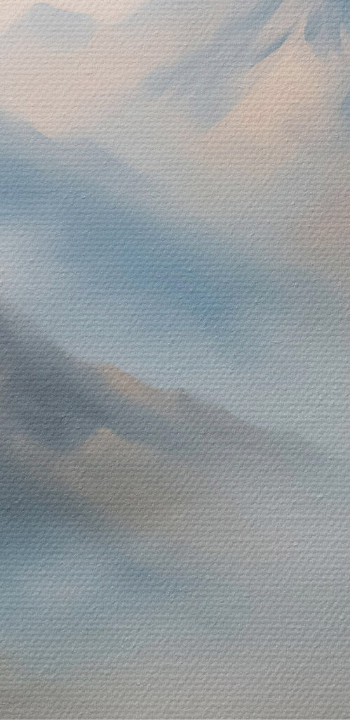 Mountain range with clouds Mountain range with clouds