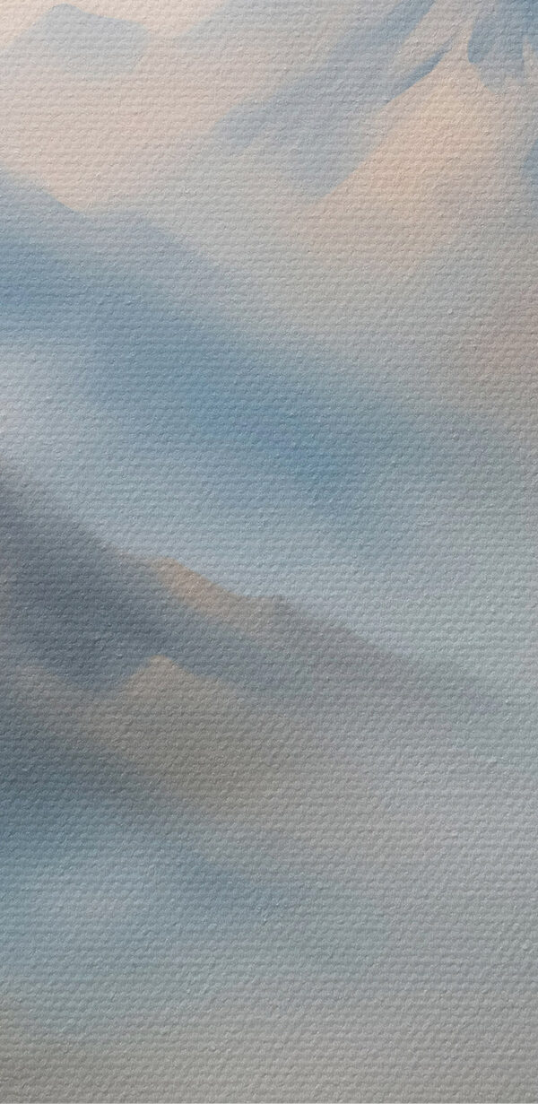 Mountain range with clouds Mountain range with clouds