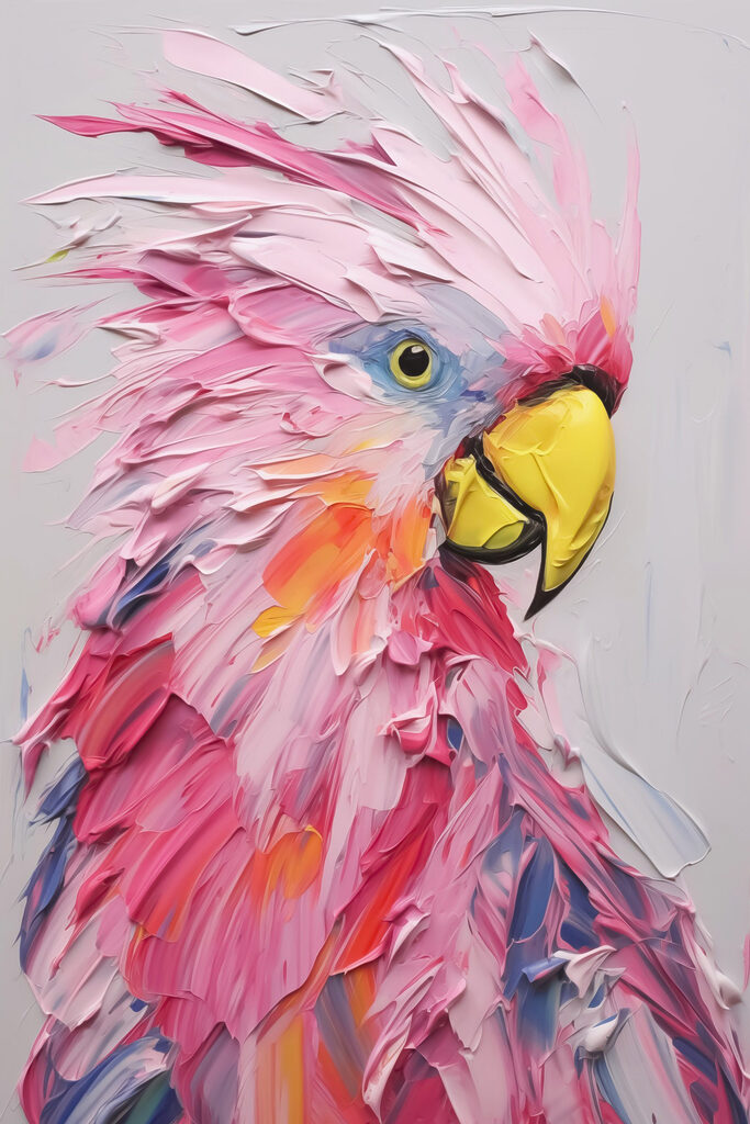 Painting of a bird