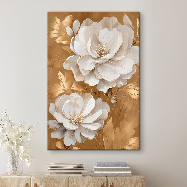 Elegant blooms on a textured backdrop Elegant blooms on a textured backdrop