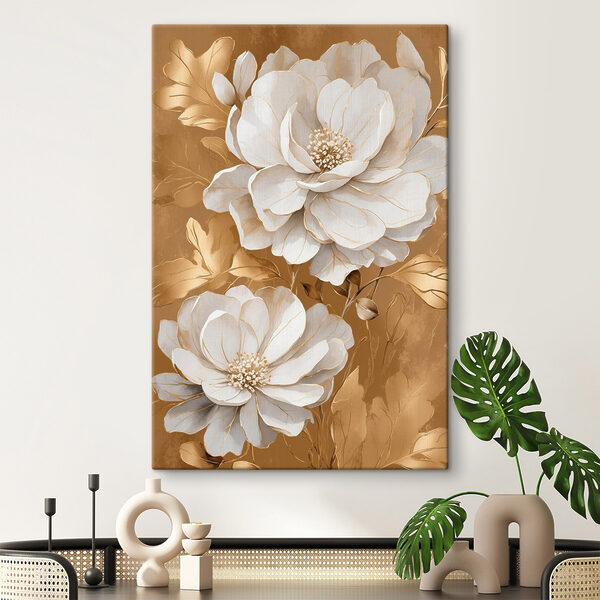 Elegant blooms on a textured backdrop Elegant blooms on a textured backdrop