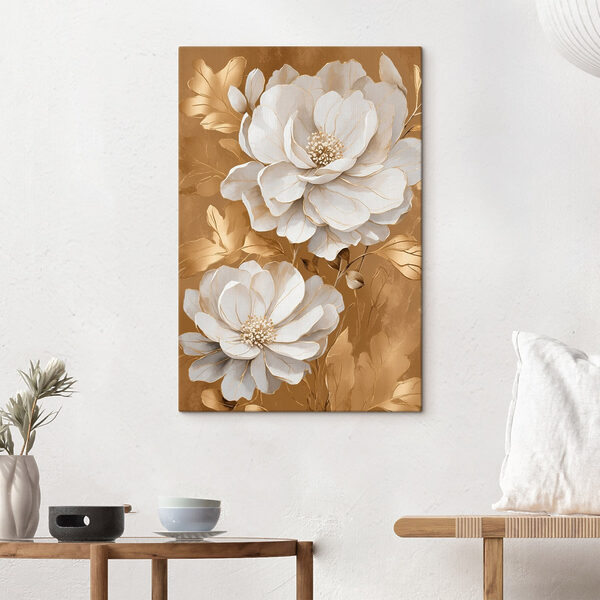 Elegant blooms on a textured backdrop Elegant blooms on a textured backdrop