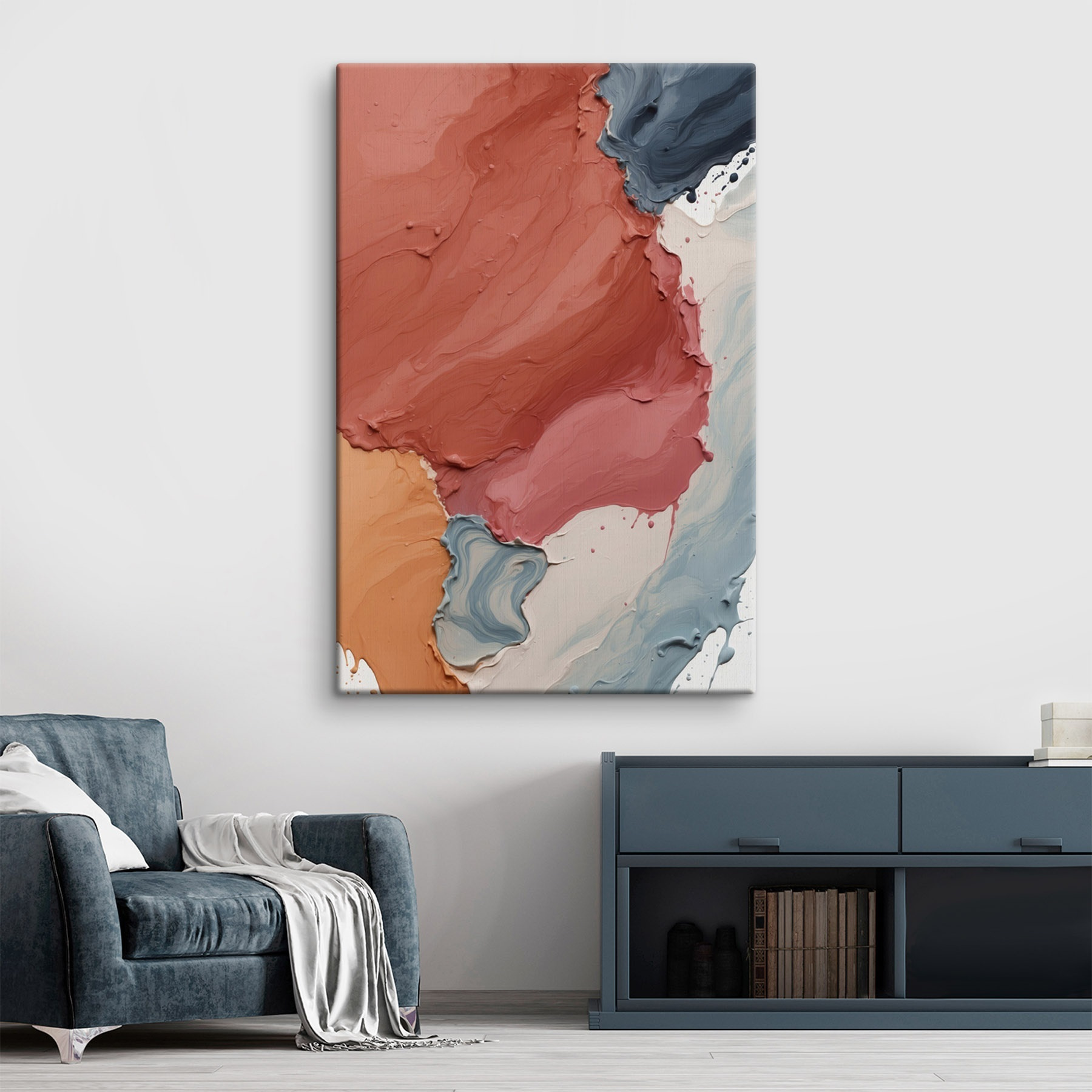 - Abstract color palette in motion - Abstract color palette in motion