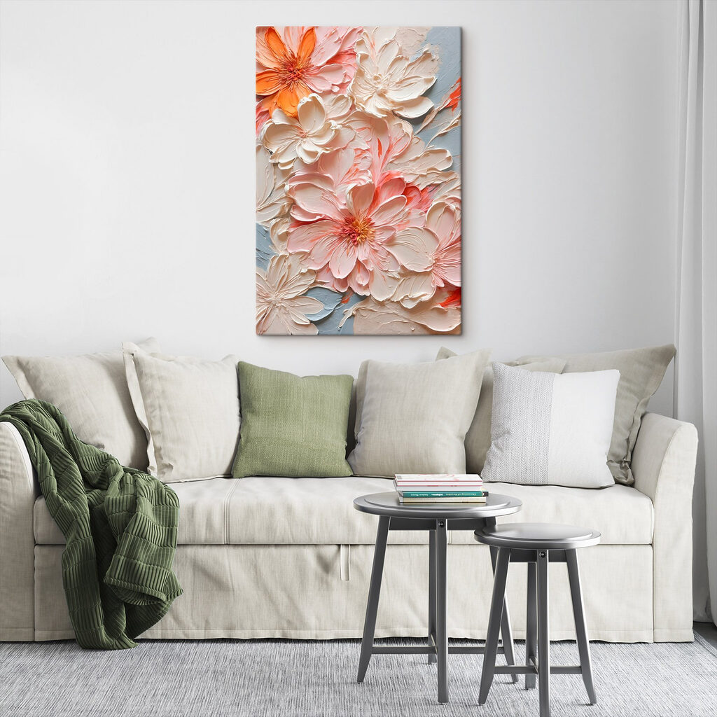 Delicate petals in soft pastel hues Delicate petals in soft pastel hues