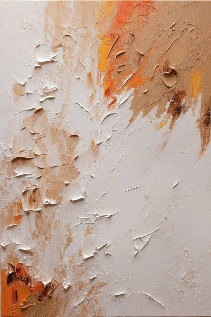 Textured canvas with warm tones