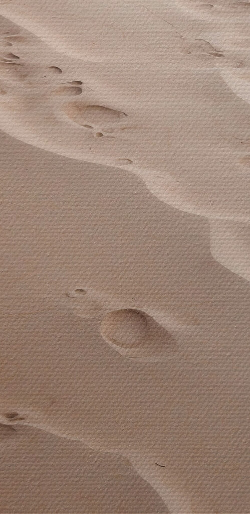 Footprints in the sand Footprints in the sand