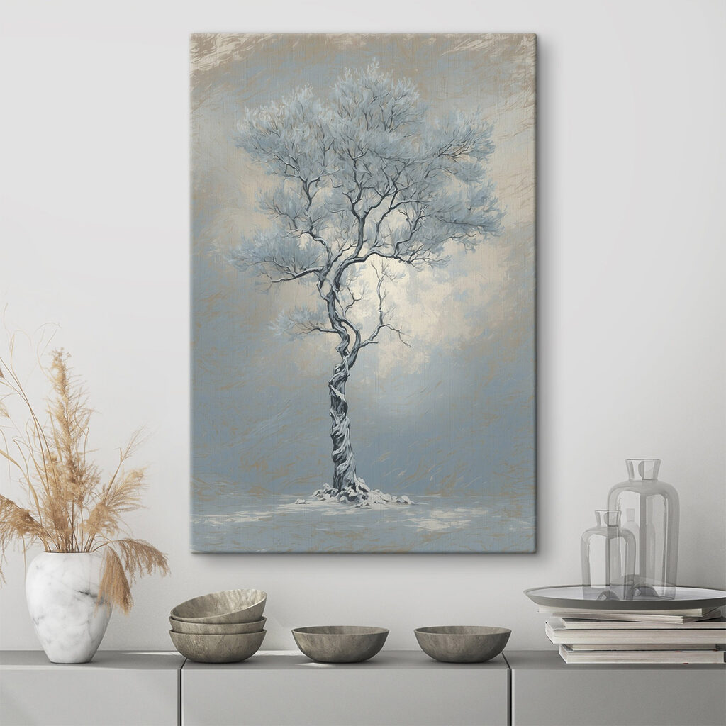 Tree with snow on it Tree with snow on it