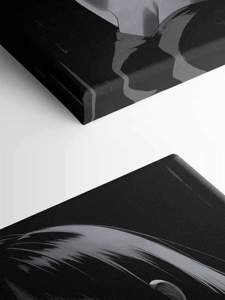 Woman with short hair