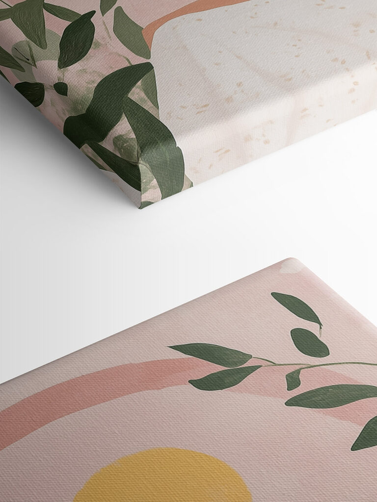 Woman sitting in a white dress