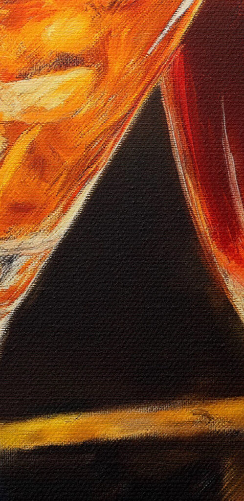 Two glasses of drinks on a table Two glasses of drinks on a table