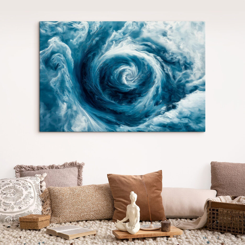 Swirl of clouds in the sky Swirl of clouds in the sky