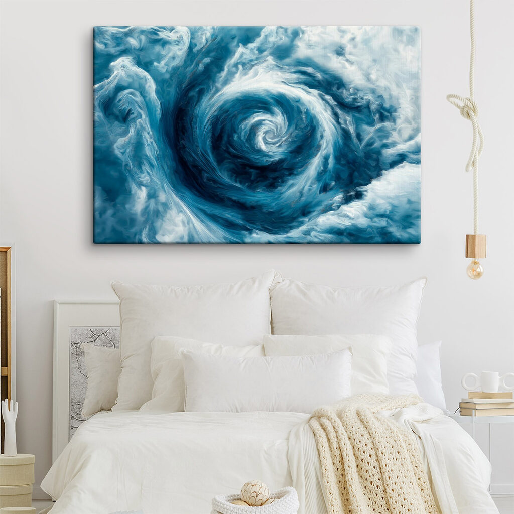 Swirl of clouds in the sky Swirl of clouds in the sky