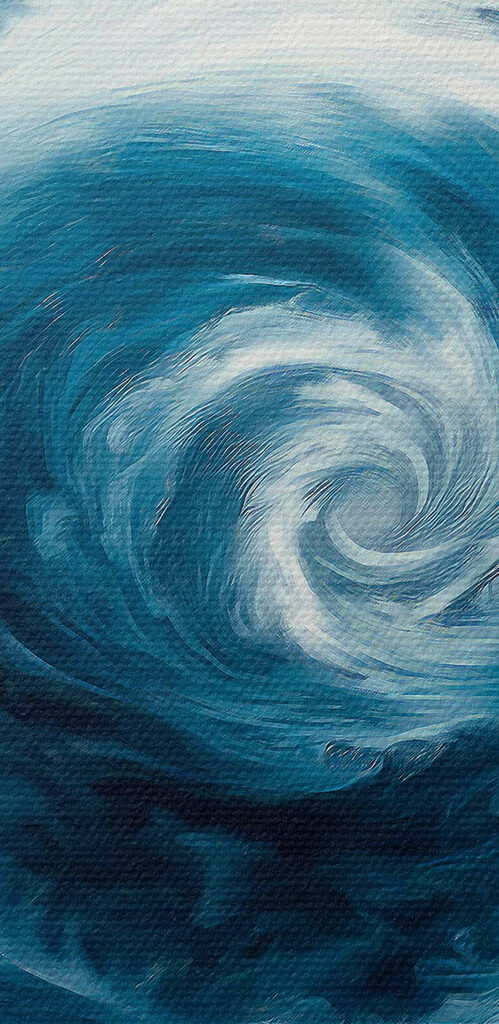 Swirl of clouds in the sky Swirl of clouds in the sky