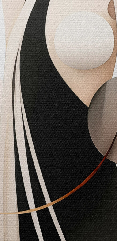 Woman in a black dress Woman in a black dress