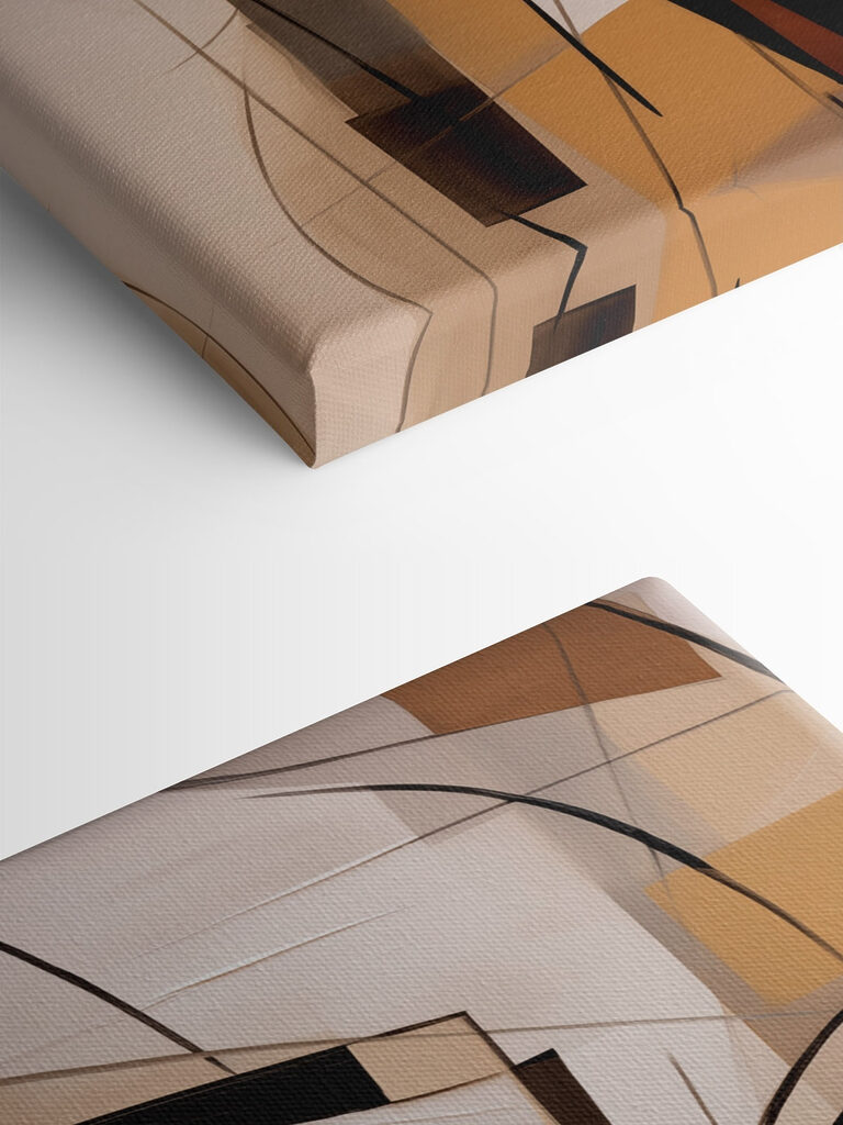 Painting of a woman's face