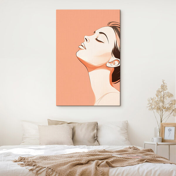 Картина Спокійний вираз у м'яких тонах