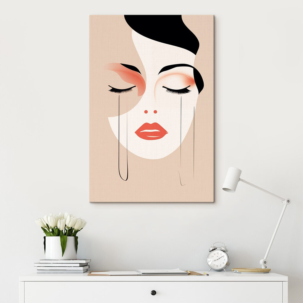 Emotional expression through minimalist art Emotional expression through minimalist art