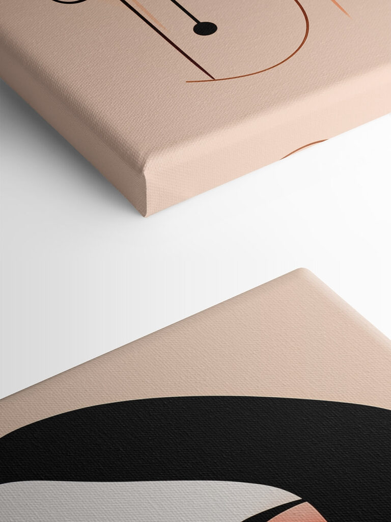 Woman with black hair and red lips