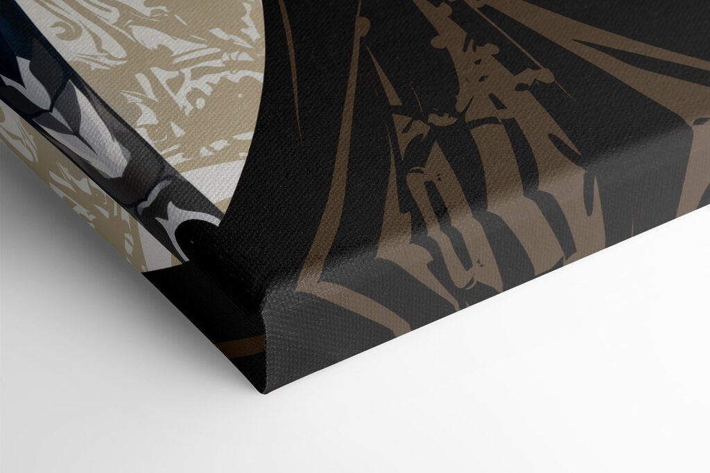 Silhouette of a woman in a dress