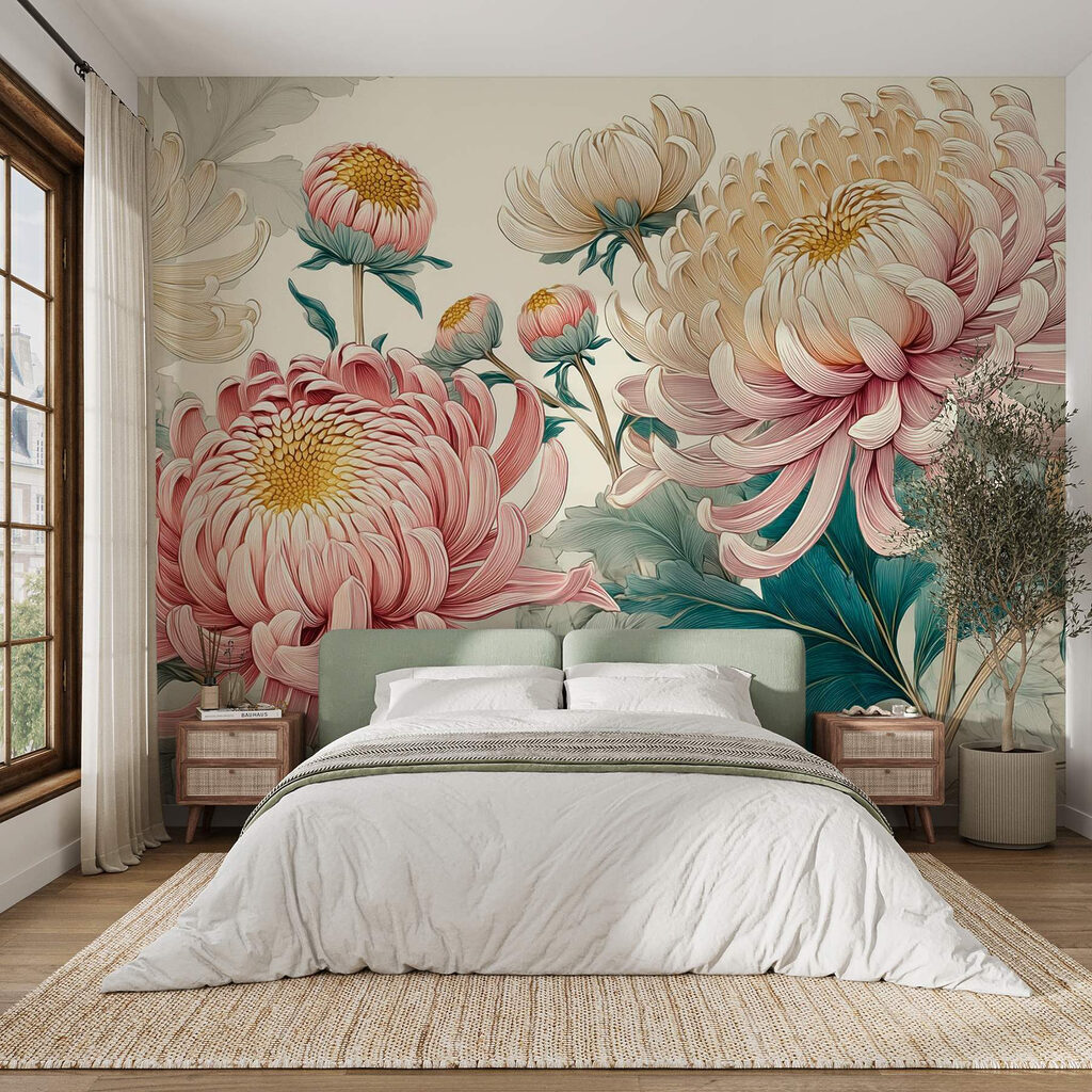 Elegant blooms in soft pastels