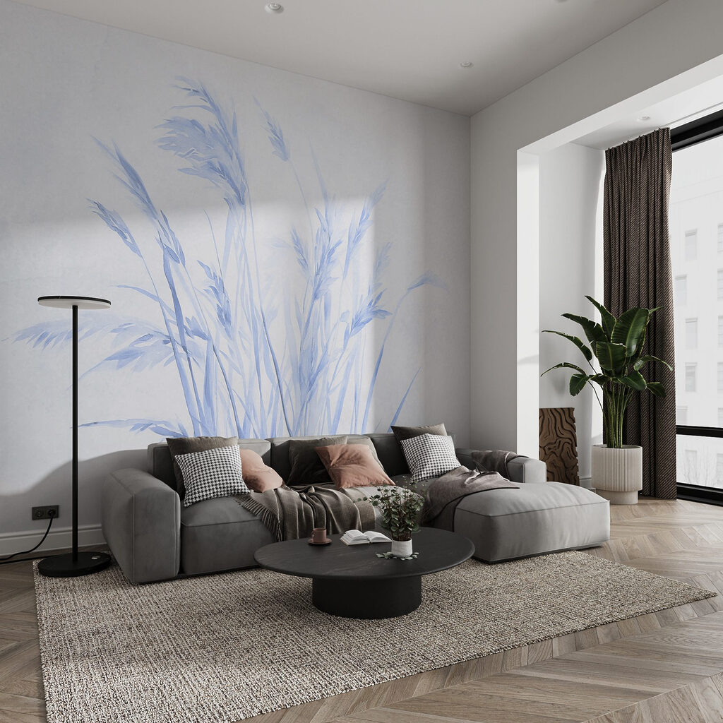 Delicate grasses in soft hues Delicate grasses in soft hues