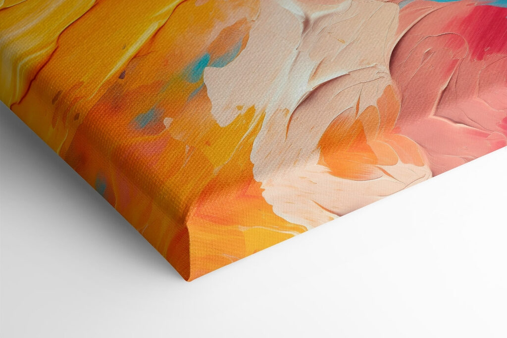 Vibrant hues collide in harmony Vibrant hues collide in harmony