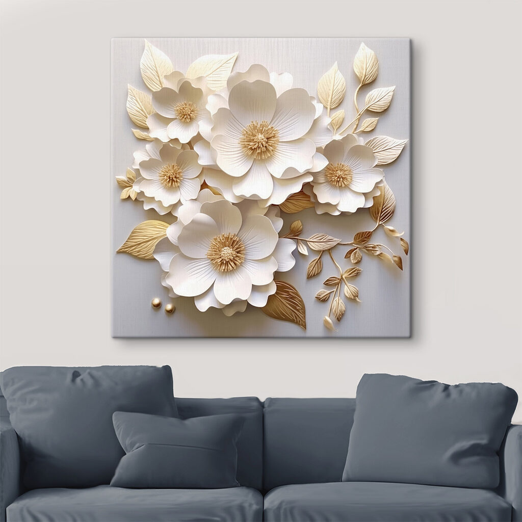 Elegant floral arrangement in soft tones Elegant floral arrangement in soft tones