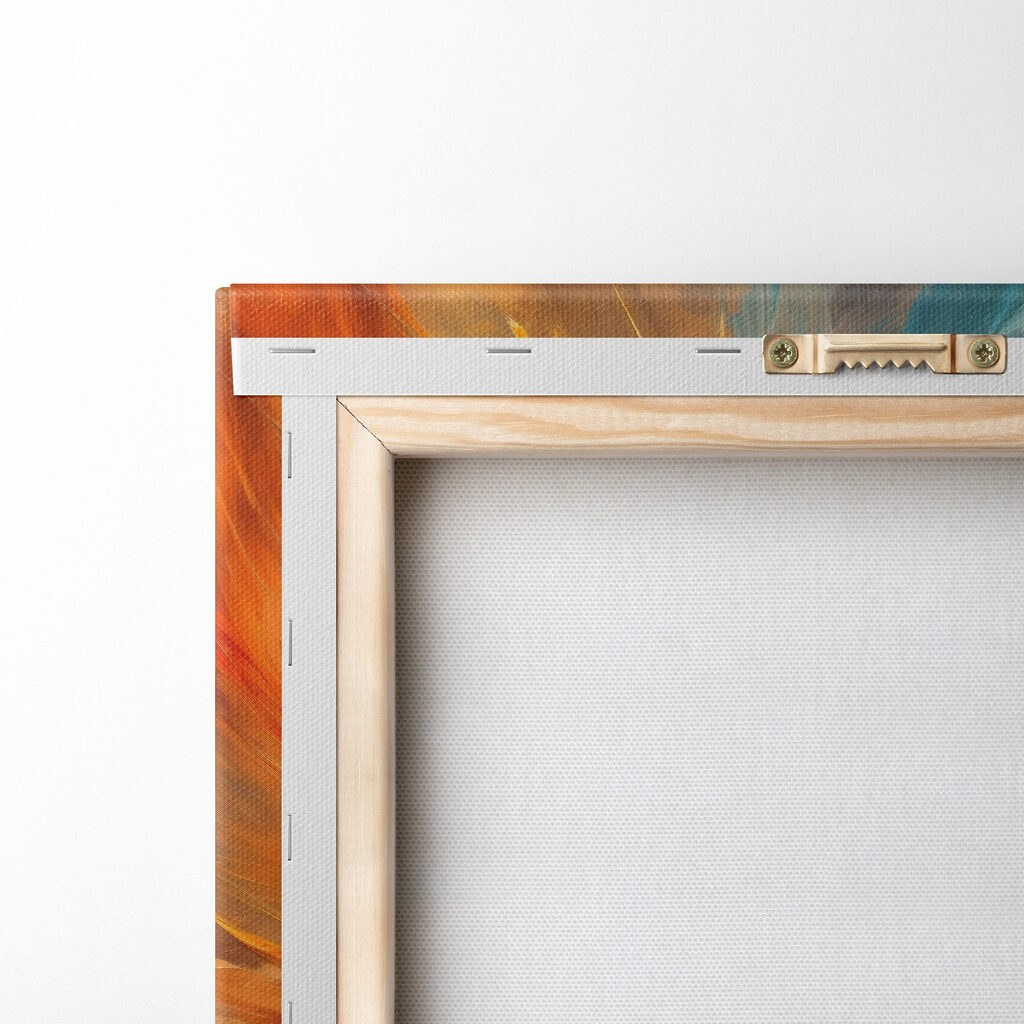 Colorful painting of a swirl Colorful painting of a swirl