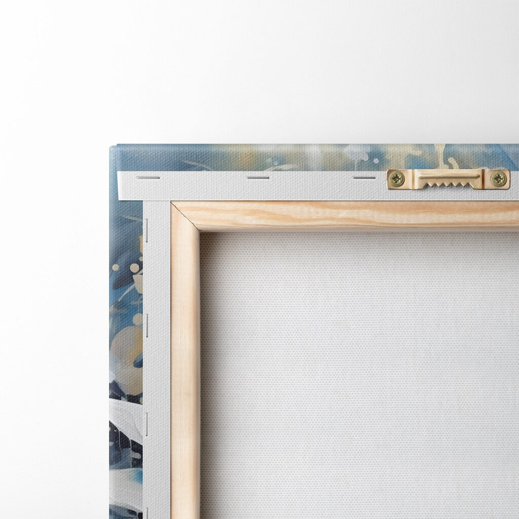 Painting of a white flower Painting of a white flower