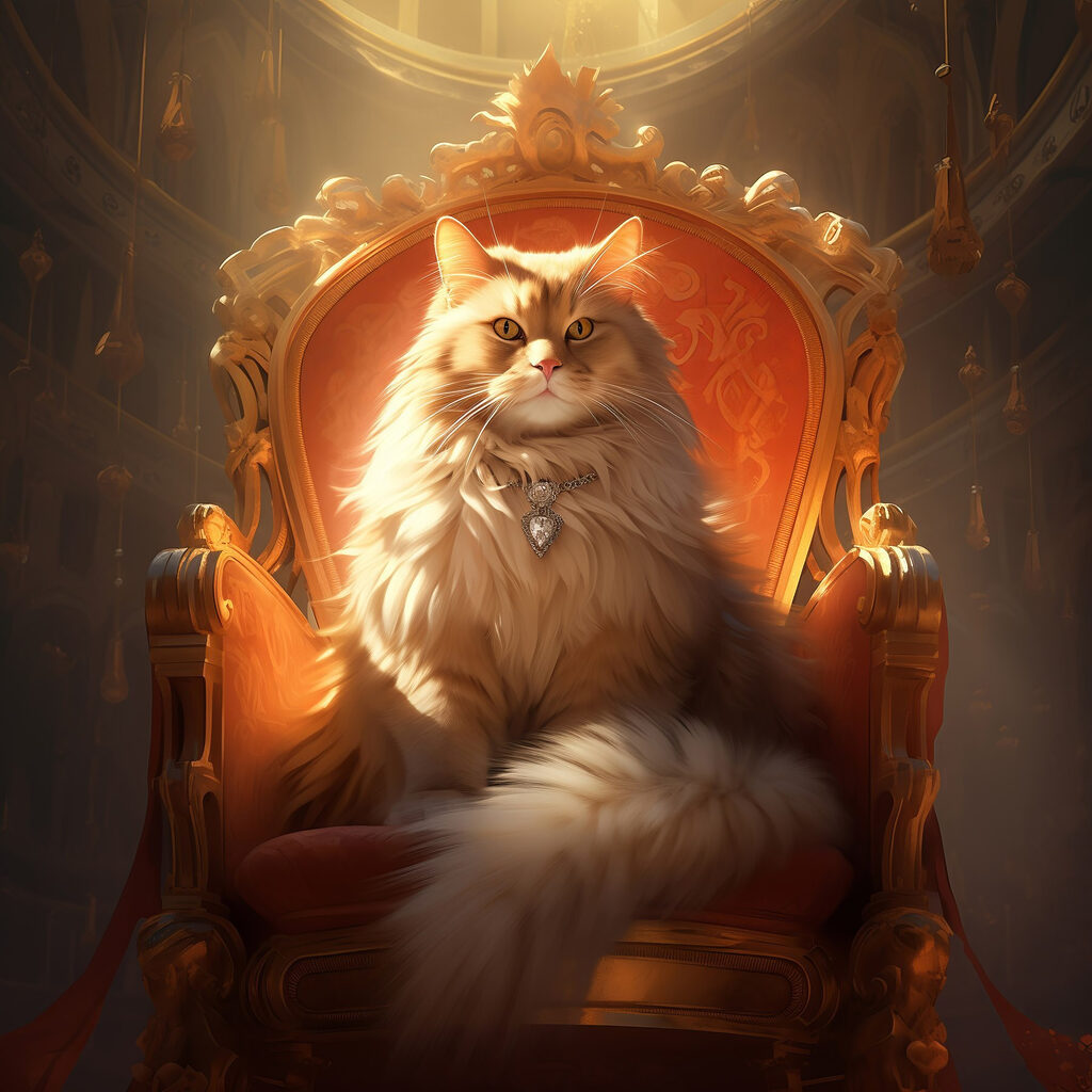 Кіт сидить на стільці s44250p 1024x1024 - Кіт сидить на стільці - tegory