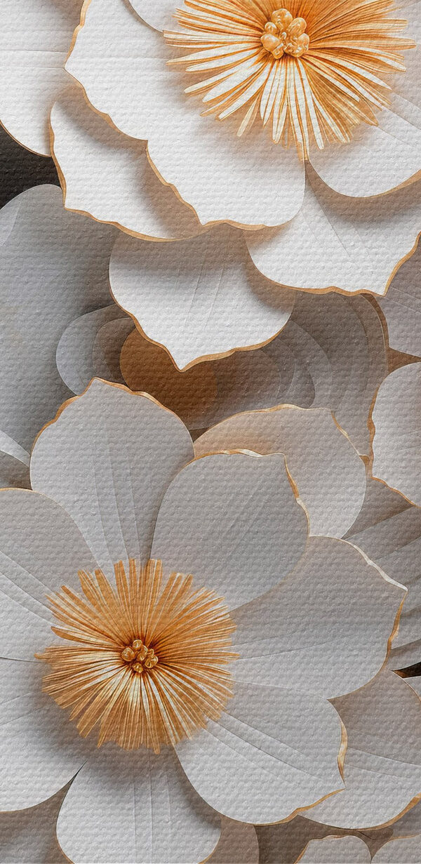 Delicate blooms on textured background Delicate blooms on textured background