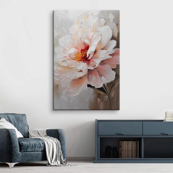 Delicate petals in soft hues